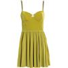ELISABETTA FRANCHI - Vestito corto - Verde chiaro