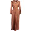 SISTE'S - Vestito lungo - Ruggine
