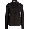PUROTATTO - Camicie e bluse tinta unita - Nero