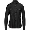 LUIGI BORRELLI NAPOLI - Camicia di jeans - Antracite