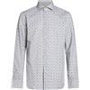 XACUS - Camicia fantasia - Grigio chiaro