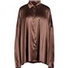 DRIES VAN NOTEN - Camicie e bluse tinta unita - Cioccolato