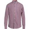 PAUL & SHARK - Camicia a righe - Mattone