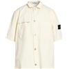 STONE ISLAND - Camicia tinta unita - Avorio