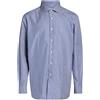 BRIONI - Camicia a righe - Blu navy