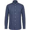 BARBA Napoli - Camicia fantasia - Blu