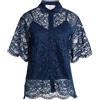 COMPAGNIA ITALIANA - Camicie e bluse in pizzo - Blu notte
