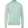 ETON - Maglia con zip - Verde salvia