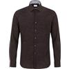 XACUS - Camicia fantasia - Testa di moro