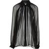 JACOB LEE - Camicie e bluse in seta - Nero