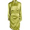 ISABELLE BLANCHE Paris - Vestito chemisier - Verde lime
