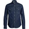 MOORER - Camicia di jeans - Blu
