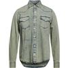 MOORER - Camicia di jeans - Blu