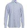LUIGI BORRELLI NAPOLI - Camicia a righe - Blu