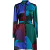 KARL LAGERFELD - Vestito chemisier - Blu china