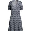 M MISSONI - Vestito corto - Blu navy