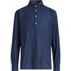 LUIGI BORRELLI NAPOLI - Camicia regular fit - Blu notte