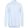 BARBA Napoli - Camicia a quadri - Celeste