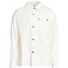 BARBOUR - Camicia tinta unita - Off white