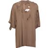 DRKSHDW by RICK OWENS - T-shirt - Tortora