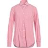 BARBA Napoli - Camicia a righe - Mattone