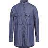 EMPORIO ARMANI - Camicia regular fit - Blu