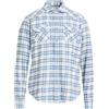 ELEVENTY - Camicia a quadri - Blu chiaro