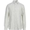 BARBA Napoli - Camicia a righe - Verde militare