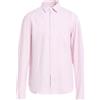120% LINO - Camicia a righe - Rosa