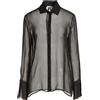 PATRIZIA PEPE - Camicie e bluse in seta - Nero