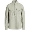 BRUNELLO CUCINELLI - Camicia in lino - Verde salvia
