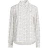 LACOSTE - Camicie e bluse fantasia - Bianco