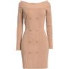 ELISABETTA FRANCHI - Vestito corto - Cammello