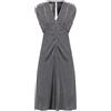 ANNA MOLINARI BLUMARINE - Vestito midi - Grigio