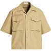 HELMUT LANG - Camicia tinta unita - Khaki