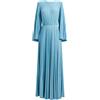 ELISABETTA FRANCHI - Vestito da cerimonia - Celeste