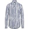 PATRIZIA PEPE - Camicia a righe - Blu notte