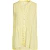 120% LINO - Camicie e bluse tinta unita - Giallo pastello