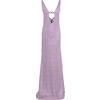 ELISABETTA FRANCHI - Vestito da cerimonia - Malva