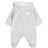 EMPORIO ARMANI - Tutina Baby - Grigio chiaro