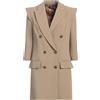 ELISABETTA FRANCHI - Vestito corto - Khaki