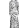 CLIPS MORE - Vestito midi - Grigio