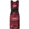 GAUDÌ - Vestito corto - Bordeaux