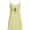 BLUMARINE - Slip dress - Verde salvia