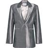 GANNI - Blazer - Argento