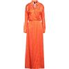 PINKO - Vestito a portafoglio - Arancione