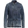 MOORER - Giubbotto jeans - Blu
