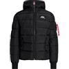 ALPHA INDUSTRIES - Piumino - Nero