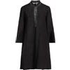120% LINO - Vestito corto - Nero