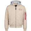 ALPHA INDUSTRIES - Bomber - Beige
